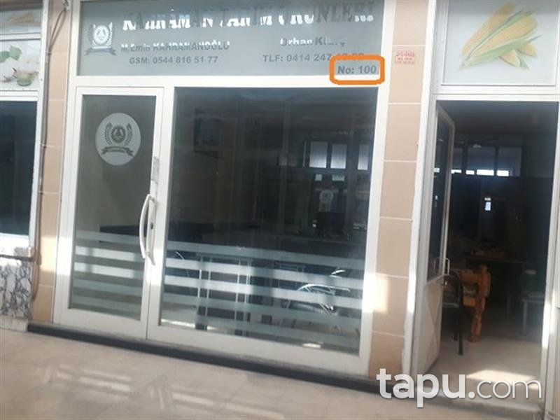 Şanlıurfa Eyyübiye Zahireciler Borsasında Depolu Ofis