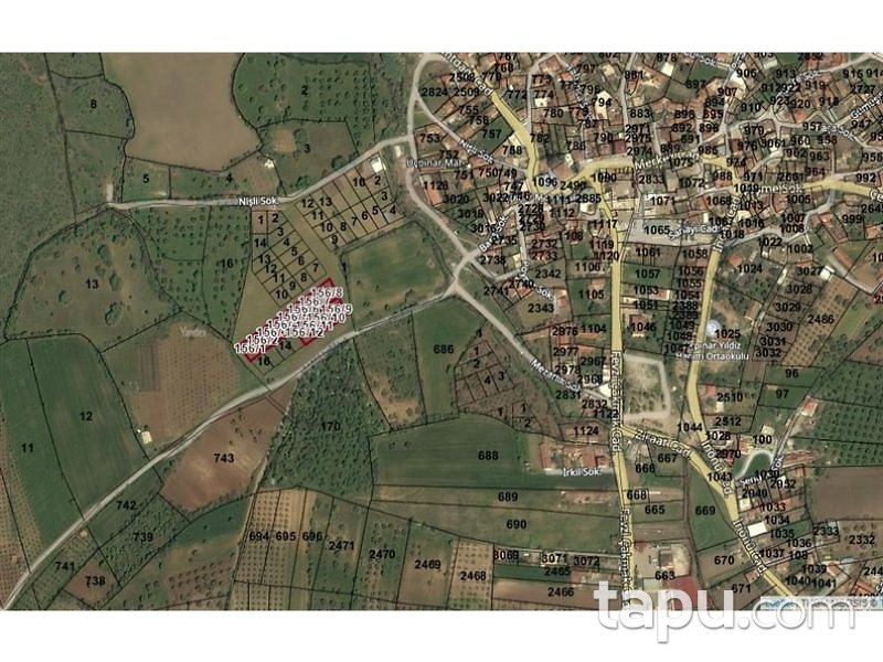 Manisa Yunusemre Üçpınar Mahallesinde 290 m2 Arsa