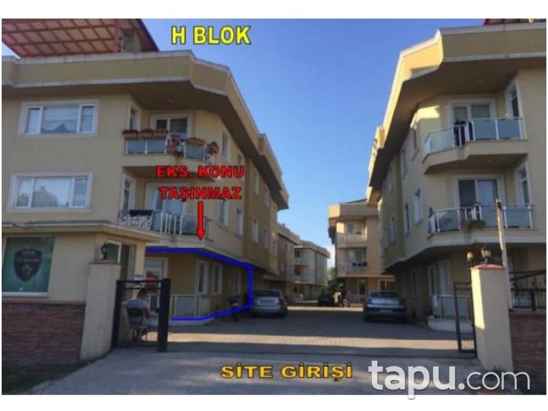 Düzce Merkez Fatih Mahallesi Trio Konaklarında 2+1 90m2 Daire
