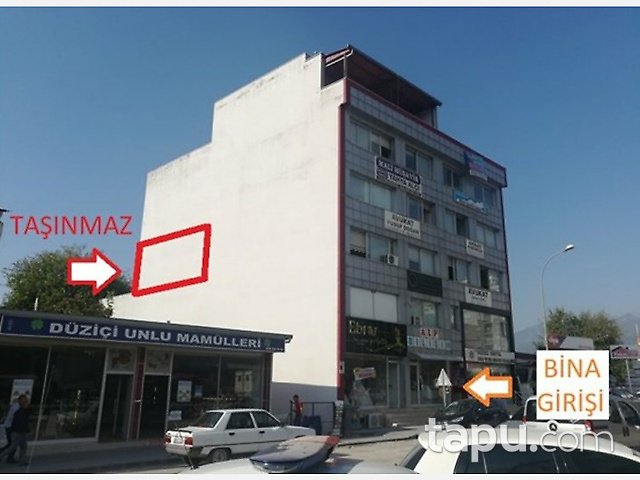 Osmaniye Düziçi Yeşilova Mahallesinde 110 m2 Ofis