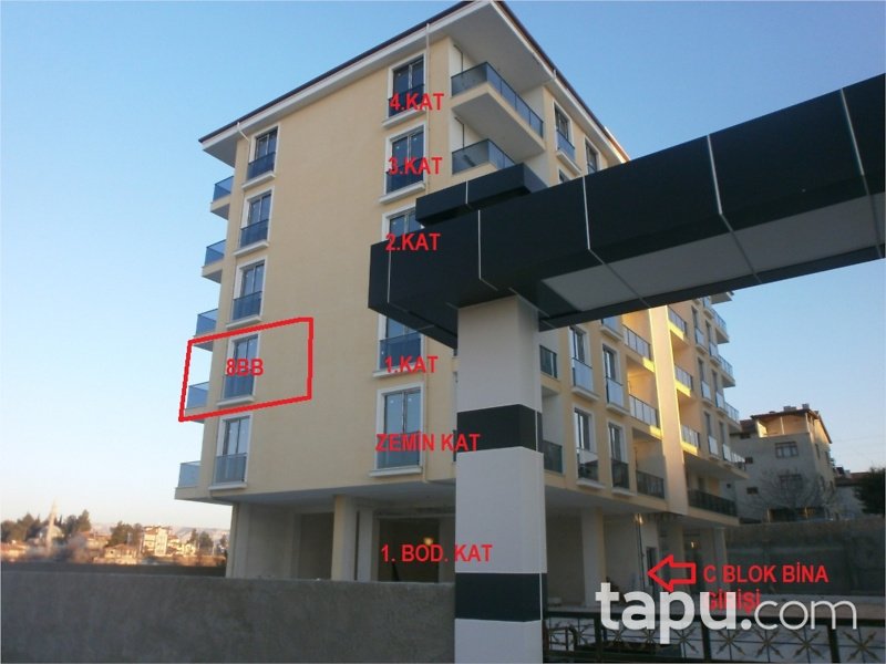 Burdur Merkez Armağan İlci Mahallesinde 1+1 48 m2 Daire