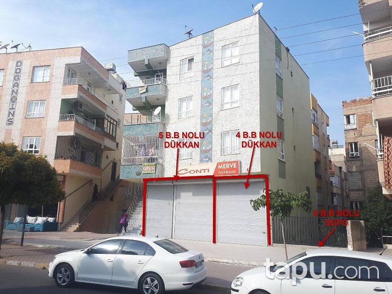 Şanlıurfa Haliliye Şehitlikte 100m2 Depo