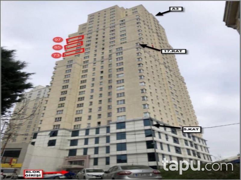 İstanbul Esenyurt Star Tower' da 2+1 m2 Daire