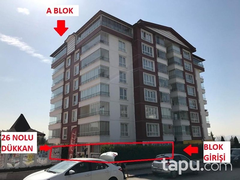 Ankara Yenimahalle Filiz Park Sitesinde 122 m2 Dükkan