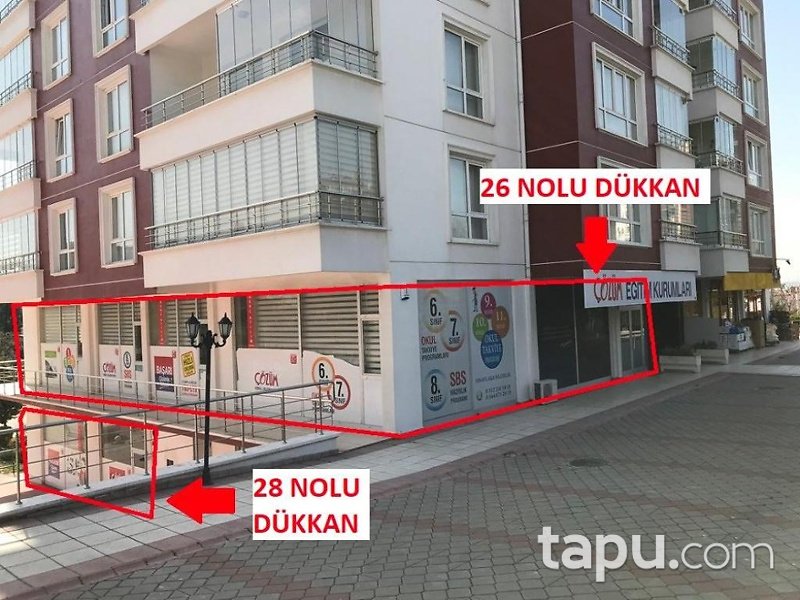 Ankara Yenimahalle Filiz Park Sitesinde 122 m2 Dükkan