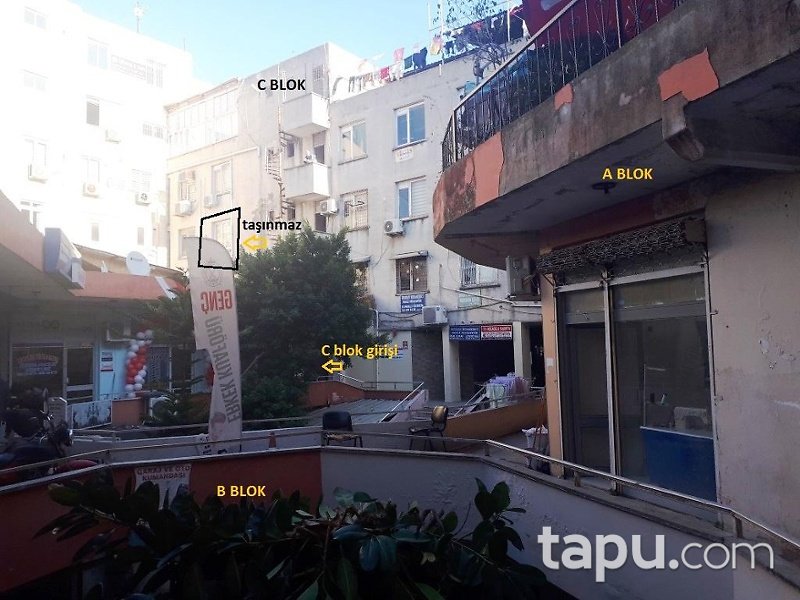 Mersin Tarsus Baltalı İş Hanı'nda 20 m2 Ofis