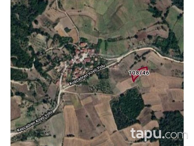 Bilecik Gölpazarı Kuşçuören Köyü'nde 1.824 m2 Tarla