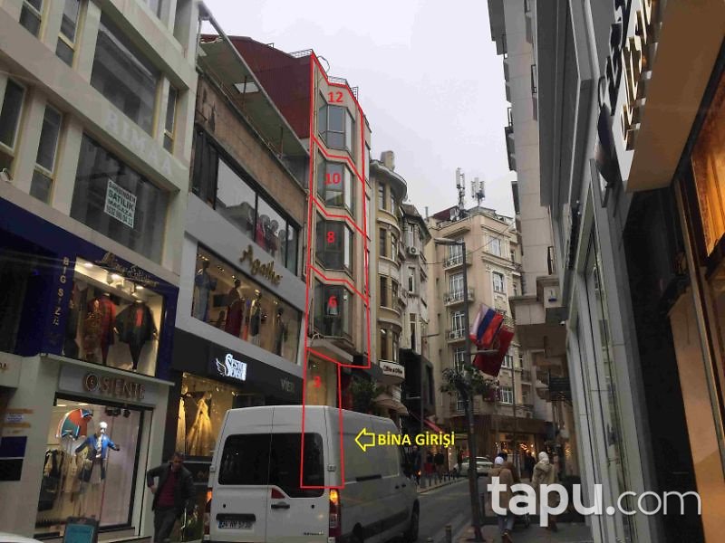 Şişli Meşrutiyet Mahallesinde Dr. Faruk Süer İş Merkezi Ofis