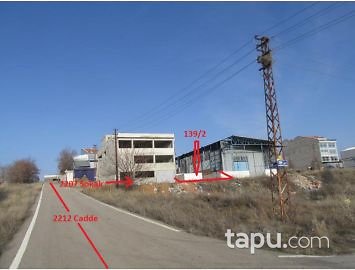 Ankara Altındağ Siteköy Sanayi Sitesinde 505m2 Arazi