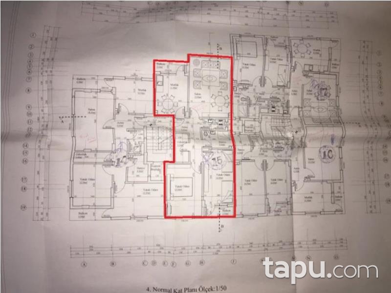 Tokat Merkez Esentepe Mahallesinde 2+1 Daire