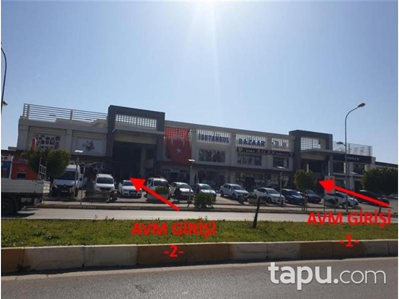 Antalya Aksu Kemerağzı Mahallesinde 71 m2 Dükkan