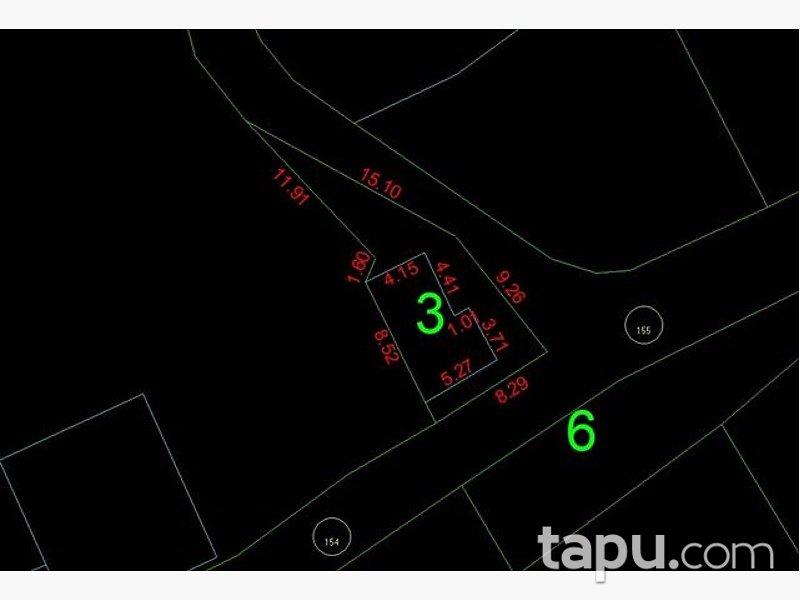 Zonguldak Alaplı Kılçak Mahallesinde 76m2 2 Katlı Kargir Bina