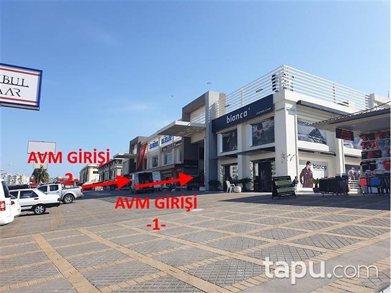 Antalya Aksu Kemerağzı Mahallesinde 140 m2 Dükkan