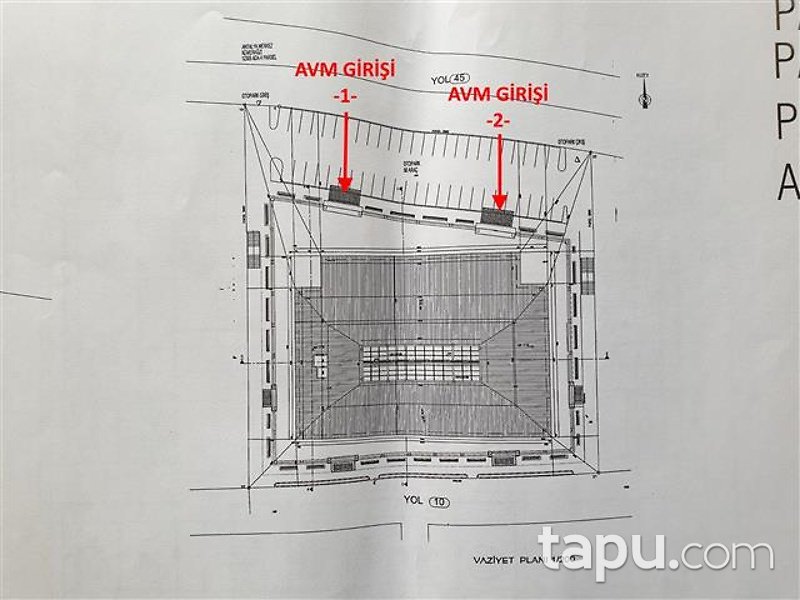 Antalya Aksu Kemerağzı Mahallesinde 140 m2 Dükkan