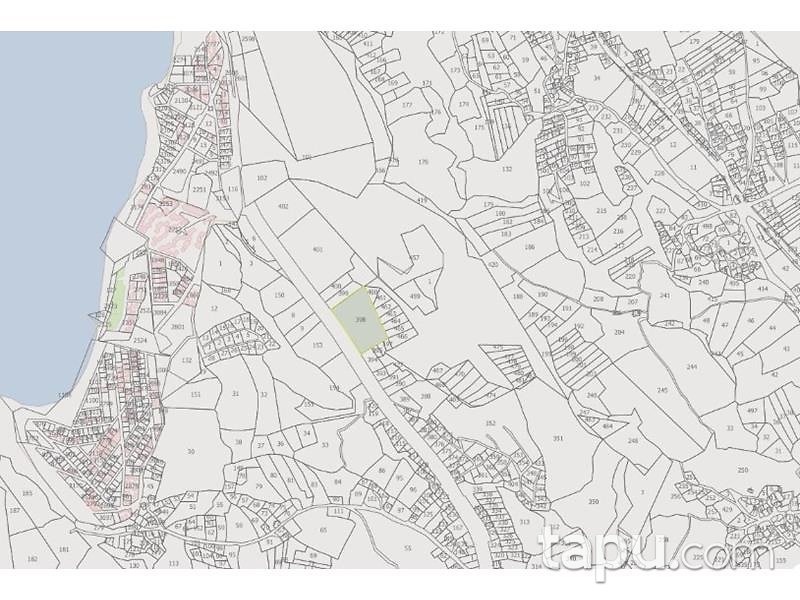 Antalya Kaş Bezirgan Mahallesinde 1/10 Hisseli 1574 m2 Zeytinlik