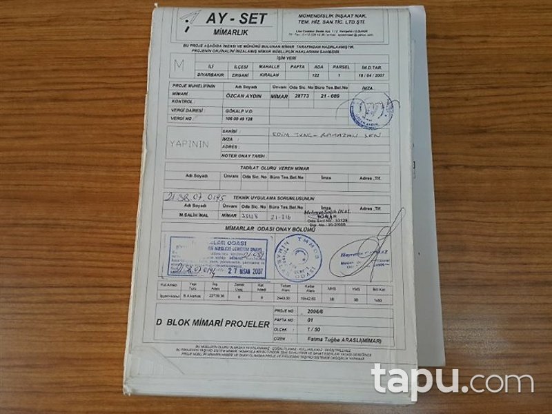 Diyarbakır Ergani Adnan Menderes Mahallesinde 3+1 170 m2 Daire