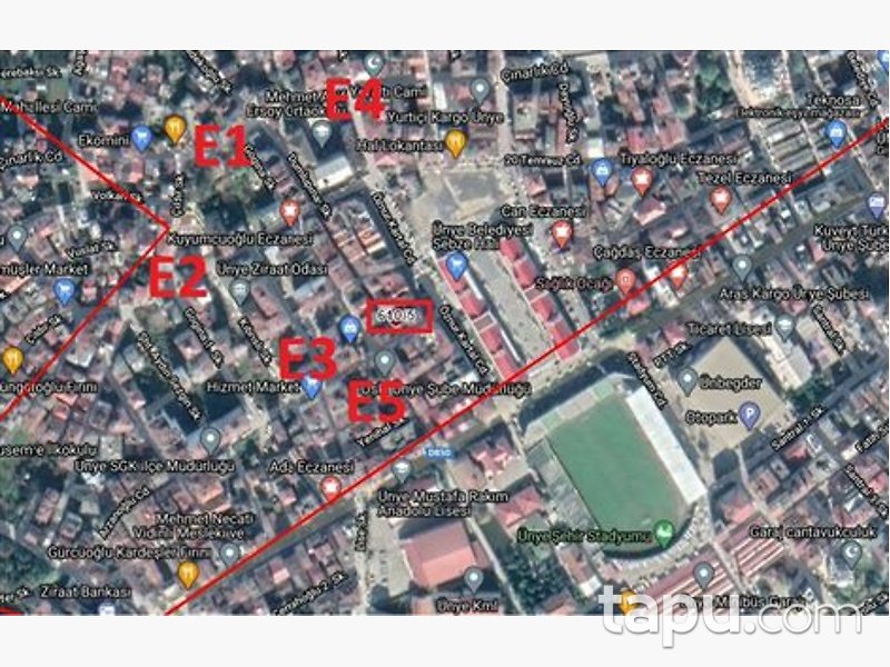 Ordu Ünye Kaledere Mahallesi'nde 4+1 Daire