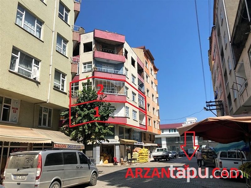 Ordu Ünye Kaledere Mahallesi'nde 4+1 Daire