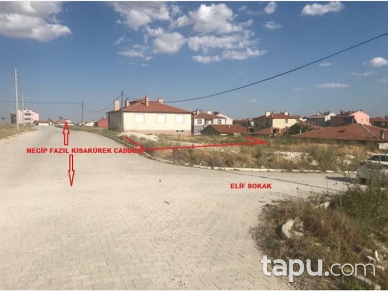 Konya Cihanbeyli Köprübaşı'nda Konut İmarlı 518 m2 Arsa