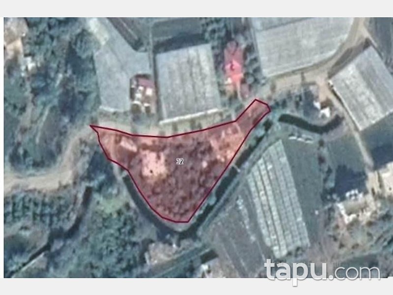 Mersin Anamur Gercebahşiş Mahalles'inde Kargir Kahvehane ve Tarla