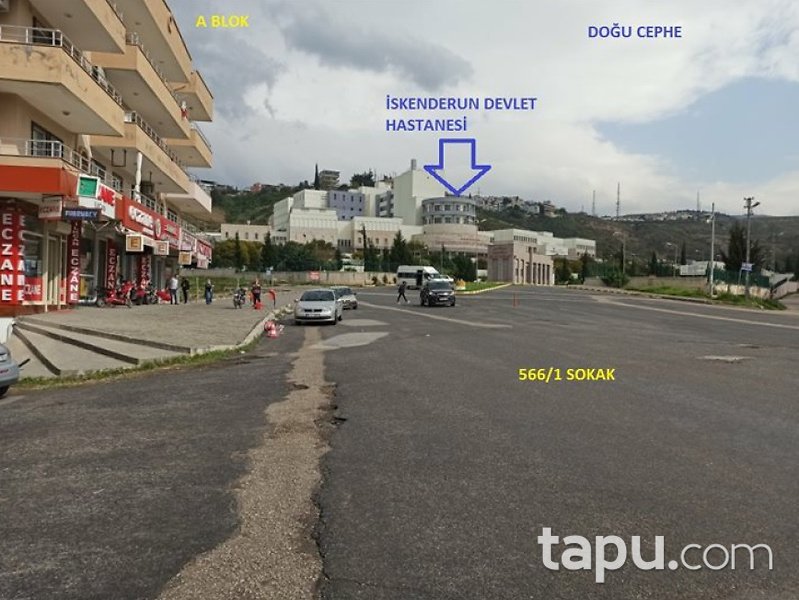 Hatay İskenderun Numune Mahallesi'nde 33 m2 Dükkan