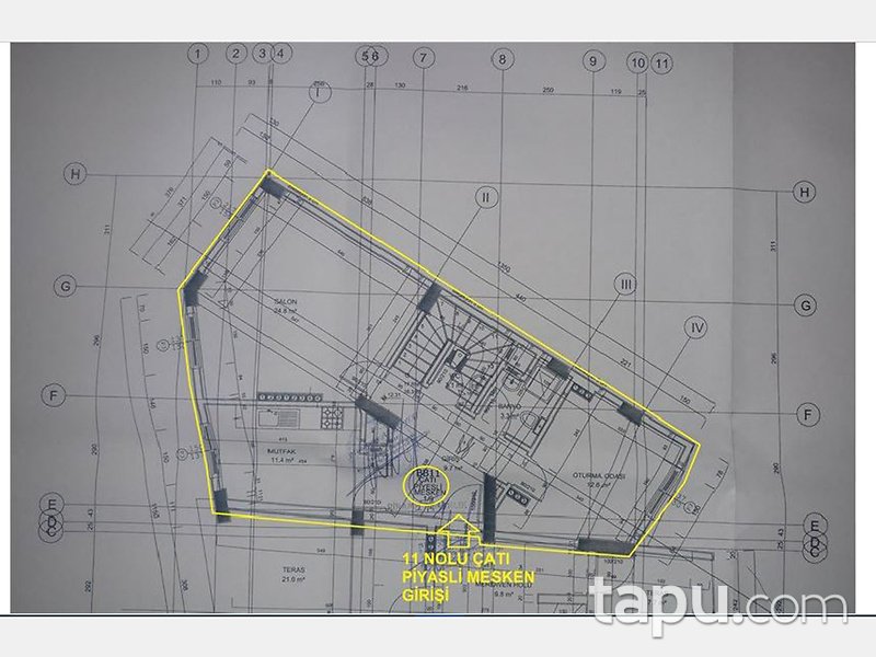 Kütahya Tavşanlı Yeni Mahalle'de 3+1 Daire