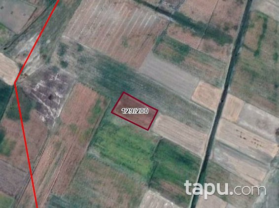 Denizli Çivril Seraserli Mahallesi'nde 3222 m2 Tarla