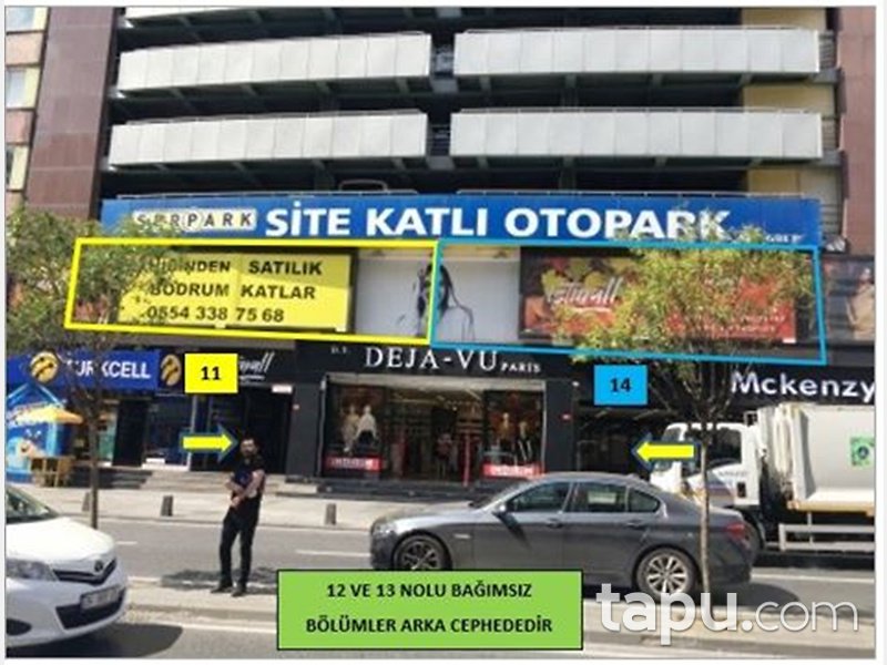 Şişli Halaskargazi Osmanbey Sitesi'nde 4 Adet Dükkan