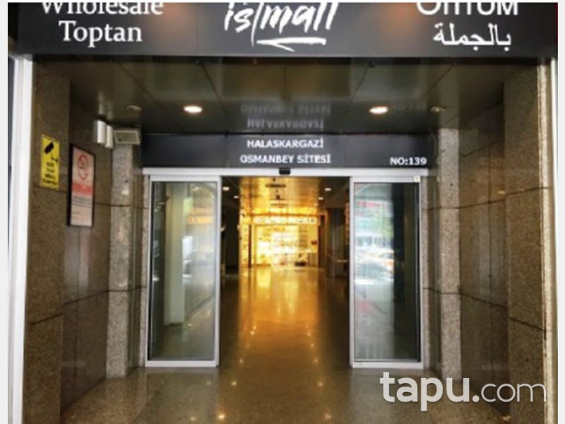 Şişli Halaskargazi Osmanbey Sitesi'nde 4 Adet Dükkan