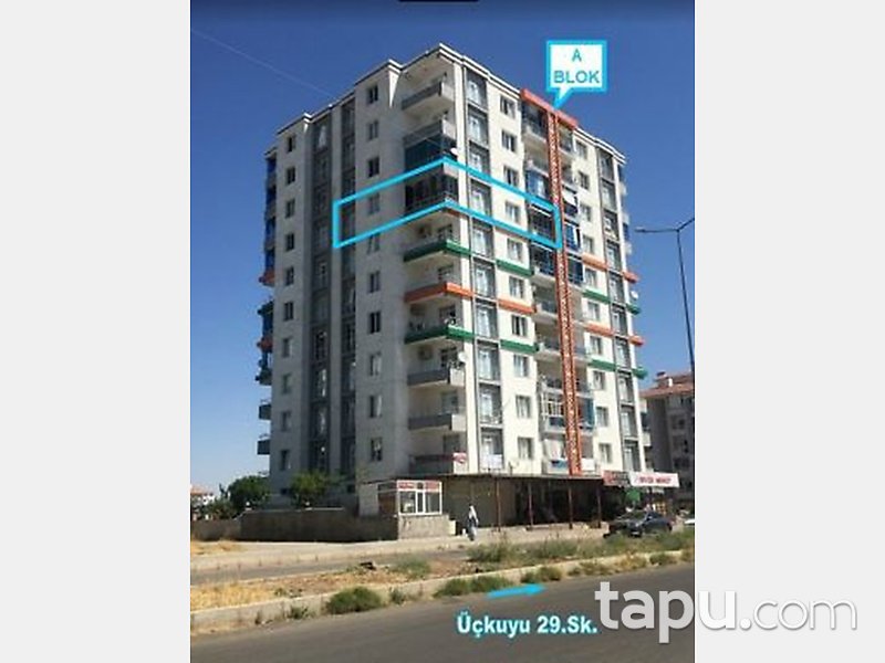 Diyarbakır Yenişehir Üçkuyu Mahallesi'nde 145m2 3+1 Daire