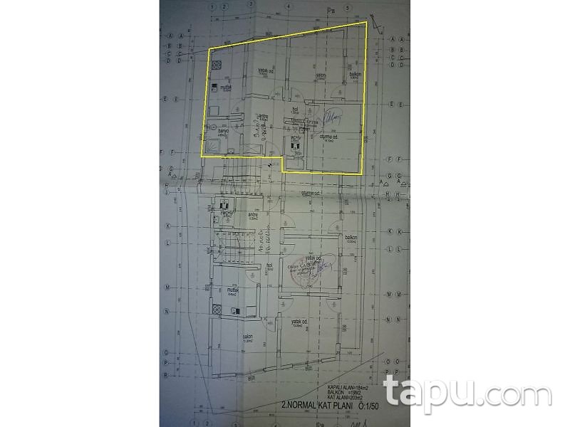 Hatay Reyhanlı Cumhuriyet Mahallesi'nde İskanlı 2+1 Daire