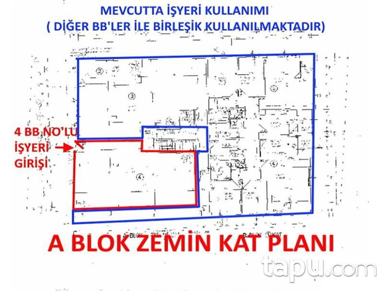 Kocaeli İzmit Yenidoğan Mahallesi'nde 173 m2 Dükkan