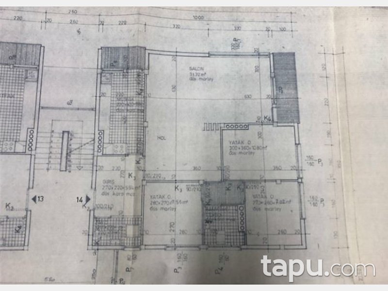İstanbul Bakırköy Osmaniye Mahallesi'nde Site İçerisinde İskanlı 3+1 Daire