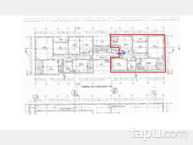 Ankara Elmadağ İsmetpaşa Mahallesi'nde 3+1 120 m2 Daire