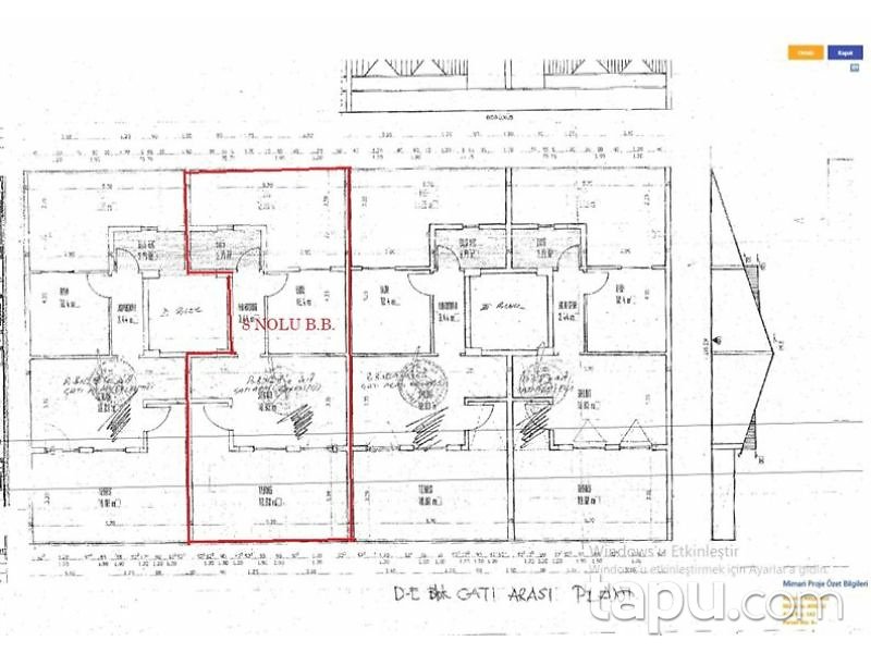 Düzce Akçakoca Ayazlı Mahallesi'nde Natamam 3+2 Dubleks Daire