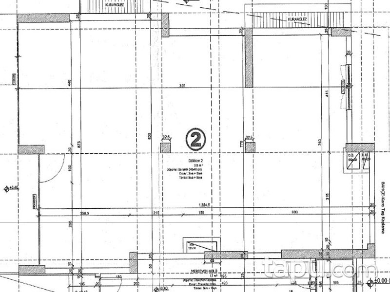 Tunceli Nelson Mandela Caddesi'nde 8,75 m Vitrin Cepheli İskanlı Dükkan