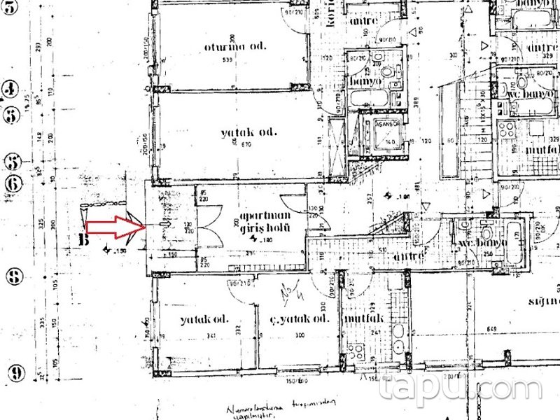 Diyarbakır Yenişehir Kooperatifler Mahallesi'nde 4+1 148 m2 Daire