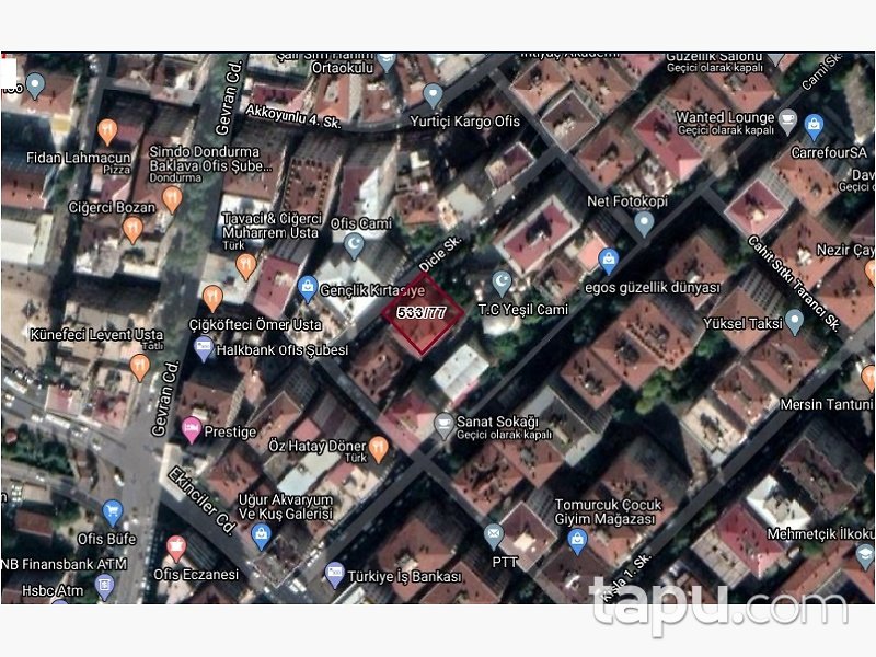 Diyarbakır Yenişehir Kooperatifler Mahallesi'nde 4+1 148 m2 Daire