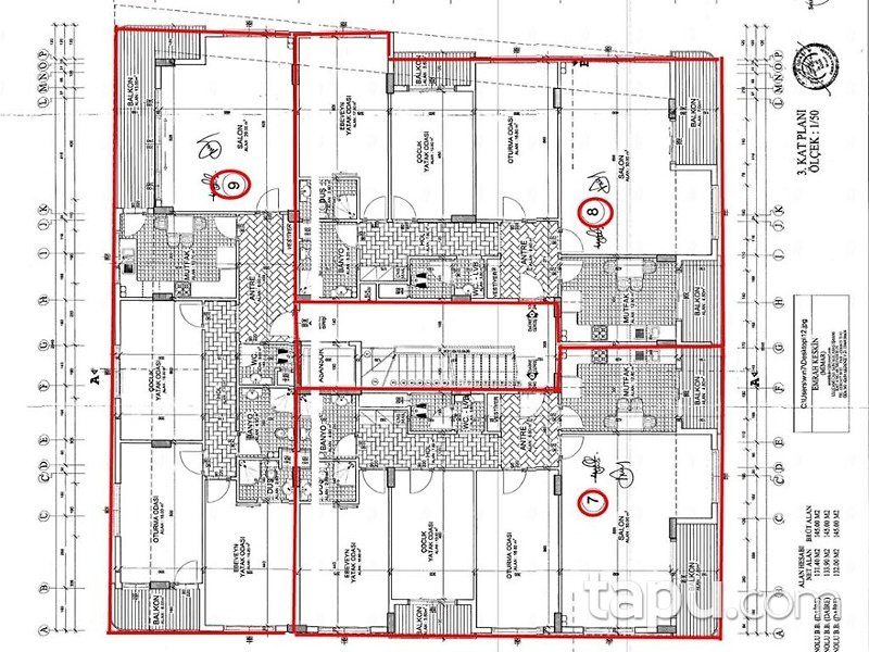 Hatay Arsuz Gözcüler Mahallesi'nde İskanlı 3+1 Daire