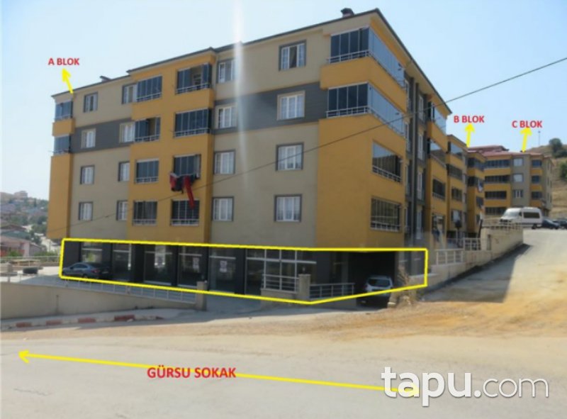 Karabük Merkez Aydınlıkevler Mahallesi'nde İskanlı Depolu Dükkan