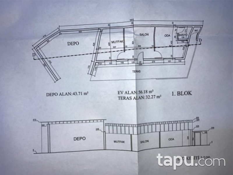 İzmir Ödemiş Ertuğrul Mahallesi'nde 8247 m2 Tavuk Çiftliği ve Arsası