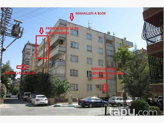 Şanlıurfa Haliliye'de 3+1 Daire