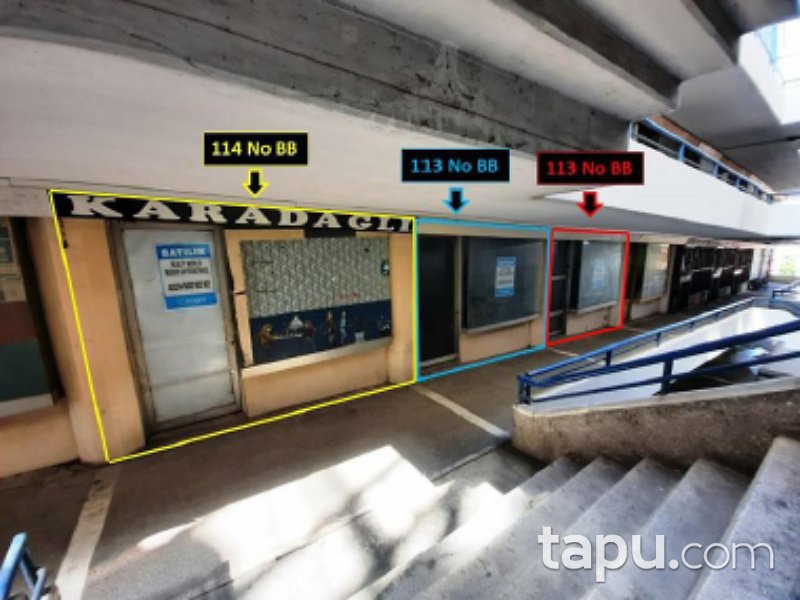 Mersin Akdeniz Metropol İşmerkezi'nde 25m2 Dükkan