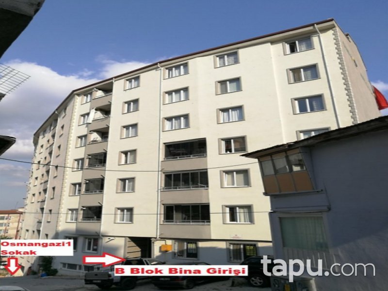 Bilecik Merkez Gazipaşa Mahallesi'nde 1+0 İskanlı Daire