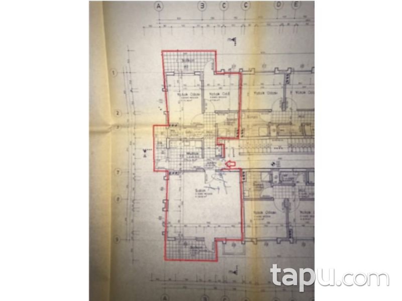 Hatay Arsuz Karahüseyinli Mahallesi'nde İskanlı 2+1 Daire