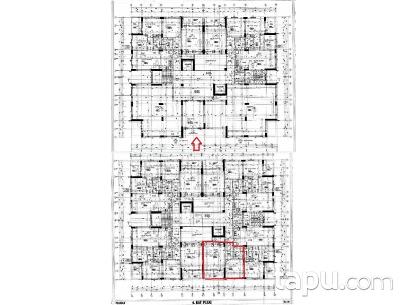 Karabük Merkez 100.Yıl Mahallesi'nde 55m2 1+1 Daire