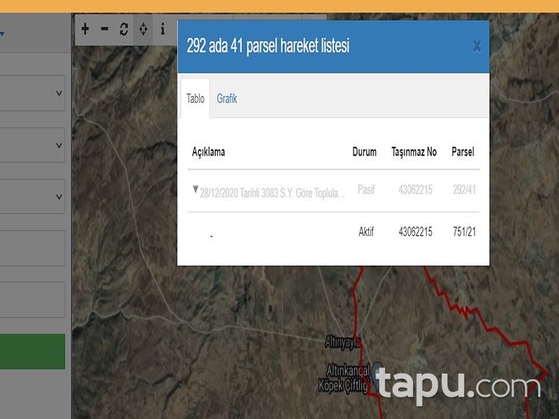 Sivas Altınyayla Şafak Mahallesi'nde 65036 m2 Tarla