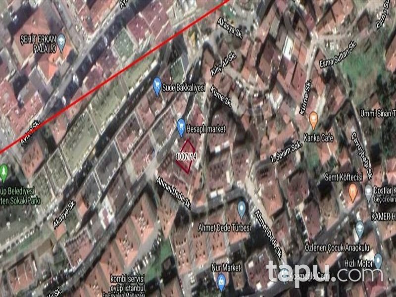 İstanbul Eyüpsultan Düğmeciler Mahallesi'nde İskanlı 200 m2 Dükkan