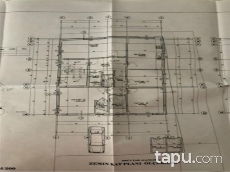 Samsun Çarşamba Çay Mahallesi'nde 133 m2 Bina ve Arsası