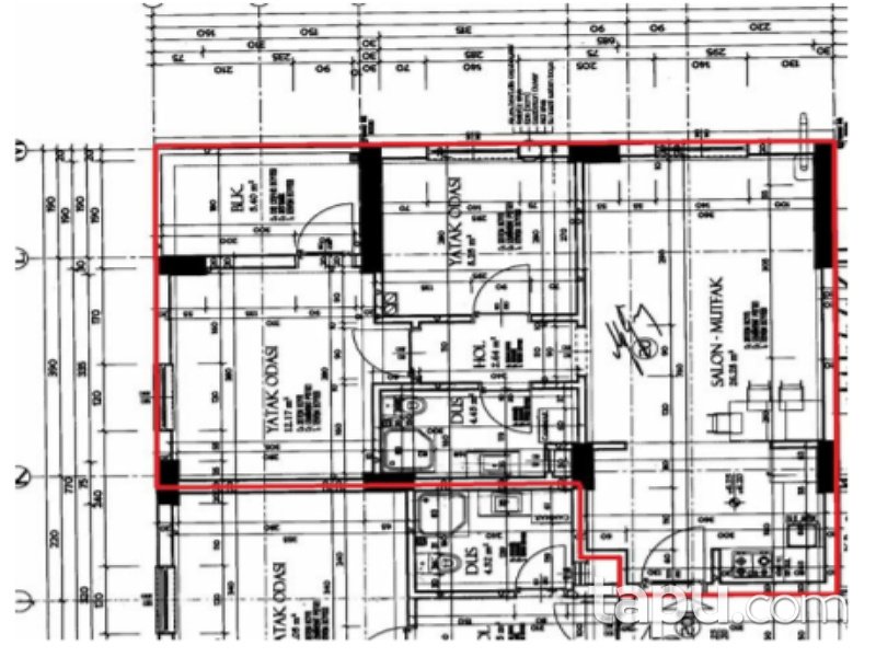 Karabük Merkez 100. Yıl Mahallesi'nde 2+1 Daire